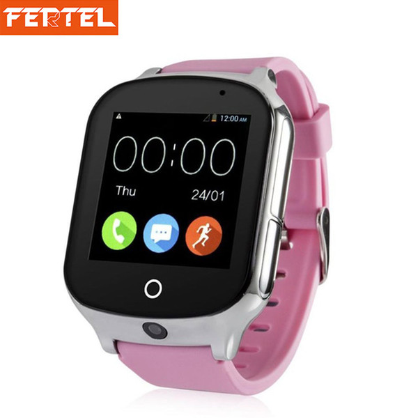 3G GPS Smart Watch for Kids Children Tracker Smartwatch With SIM Card WIFI SOS LBS Camera Health pedometer A19 Watchs