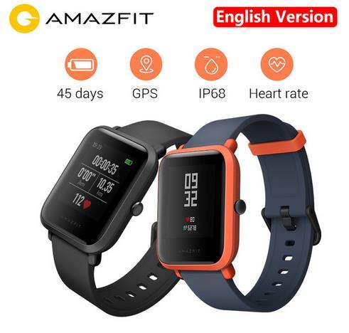 International English Version Xiaomi Huami Amazfit Bip Pace Youth Smart Watch Mi Fit 1.28