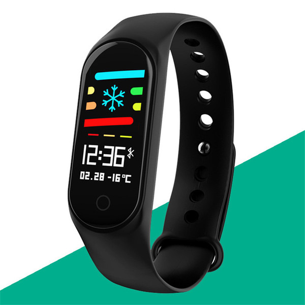 Smart watches M3s Bluetooth Smart Watch With motion meter records heart rate blood pressure sleep health monitoring waterproof DHL free