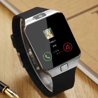 Cross border electricity supplier explosion multi lingual smart watch DZ09 smart wearable plug-in card QQ WeChat version manufacturers spot