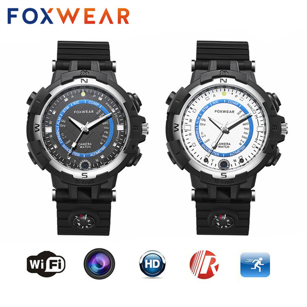 FOXWEAR Pocket Mini Sport HD 1280*720 Video Recording 32GB ROM Smart Watch Support WIFI P2P IP Camera DVR Voice Recorder for Bicycle Car