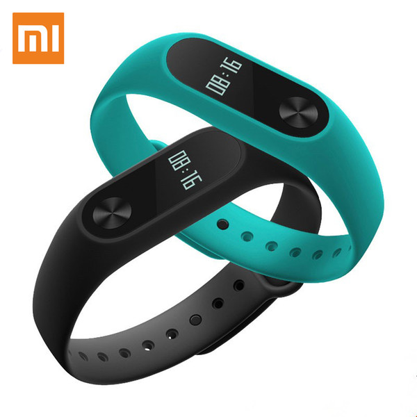 Original Xiaomi Mi Band 2 Smart Bracelet Fitness Tracker OLED Screen Heart Rate Monitor Mi Band 2 Clock Smart Wristband in stock