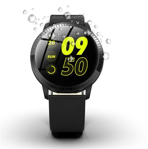 CF18 Smart Watch OLED Color Screen Smartwatch Fashion Fitness Tracker Heart Rate Blood Pressure Monitor Bracelet for Men Women