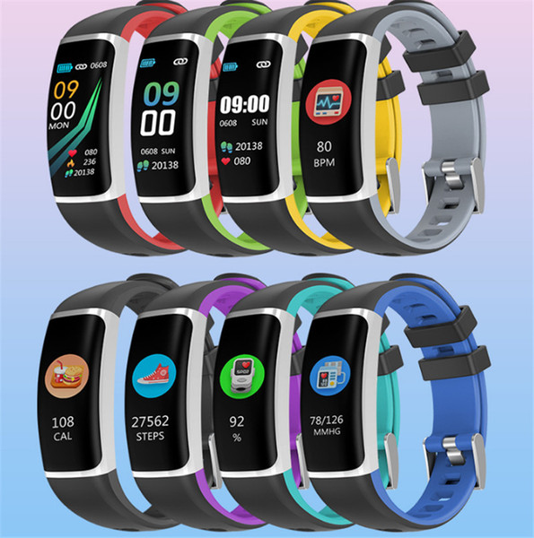 For apple iPhone Android Y7 Smart Bracelet Blood Pressure Oxygen Sport Fitness Tracker Watch Heart Rate Monitor Wristband Pk Fitbit Versa