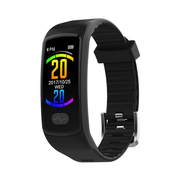 Color Screen Smart Band Bracelet ECG Heart Rate Blood Pressure Exercise Step Wrist Band Sports Watch for Android iOS Wrist