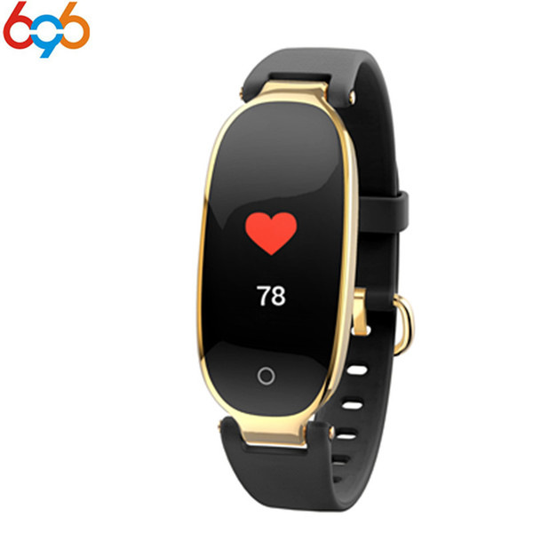 696 S3 Fashion Smart Watch Band Bracelet Girl Women Heart Rate Monitor Wristband Lady Female Fitness Tracker Wristband For iPhon