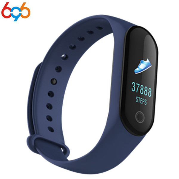 696 Smart Band Fitness Bracelet Wristband Watch Color Screen Heart Rate Tracker Blood Pressure Men Women Smart Bracelet PK Mi 3