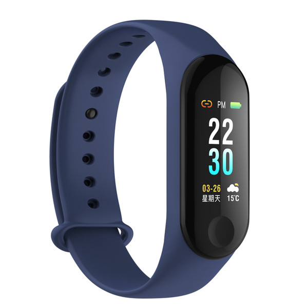 M3 Smart Band Smartband With Blood Pressure Heart Rate Monitor Sports Fitness Tracker Wristband Watch IP67 for Android