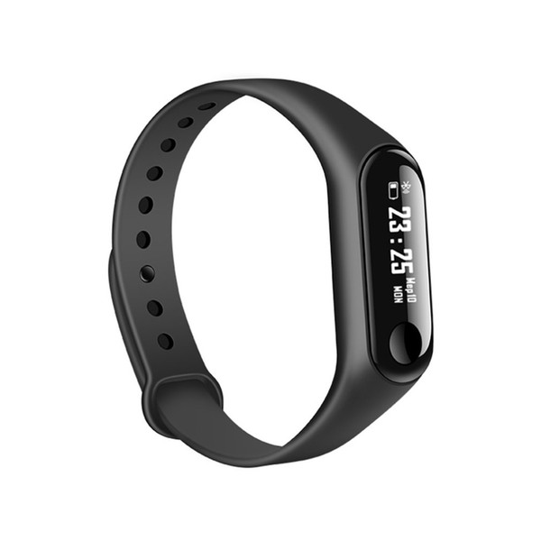 Unisex OLED Activity Wristband Waterproof Smart Bracelet Heart Rate Blood Pressure Pedometer Fitness Tracker for IOS Android