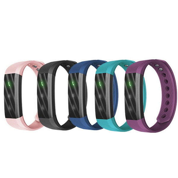 Sports Smart Bracelet wristband Portable Mini Smart Band with LED Indicator Light Vibration Alert Call Reminder Pedometer