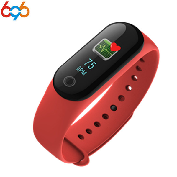 696 M30 Color screen Smart bracelet IP67 wristband heart rate monitor Blood pressure Bracelet Fitness Tracker PK mi band 2 3