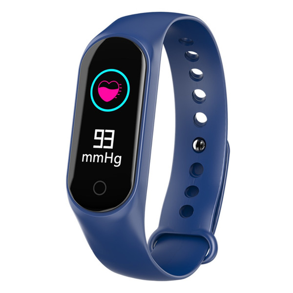 2018 Newest Smart band bracelet M3 Color LED Sports Blood Pressure Oxygen Heart Rate For iOS Android Smart Band