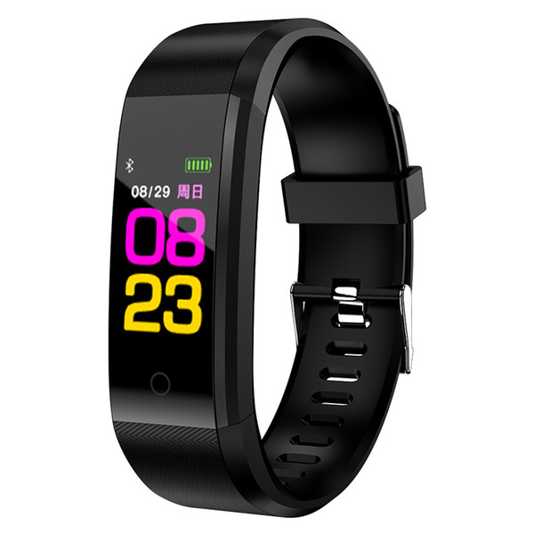 2018 New B05 Smart Bracelet Color Screen Blood Pressure Waterproof Fitness Tracker Heart Rate Monitor Smart Band for Android IOS