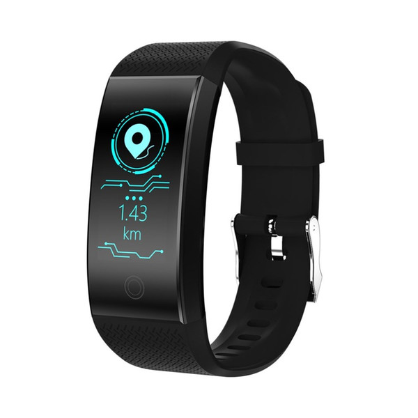 QW18 Intelligent Bracelet Measuring Heart Rate Pedometer Waterproof and Wear-resistant Sports Bracelet for Android for IOS