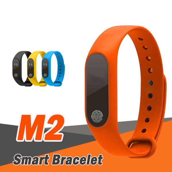 Smart Wristband M2 Smart Bracelet Heart Rate Monitor Pedometer Waterproof Bluetooth For iOS Android For Men Women