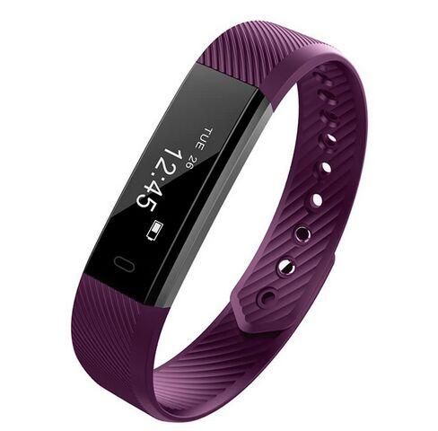 5pcs/lot ID115 Smart Band Fitness Bracelet Passometer Sport Steps OLED Wristband for iOS Android