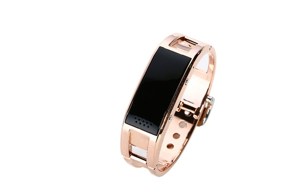 Luxury Fashion Women Bracelet D8 Bluetooth Smart Watch Smartband Bracelet for Android and Apple Smart Phone Best Gift for Women