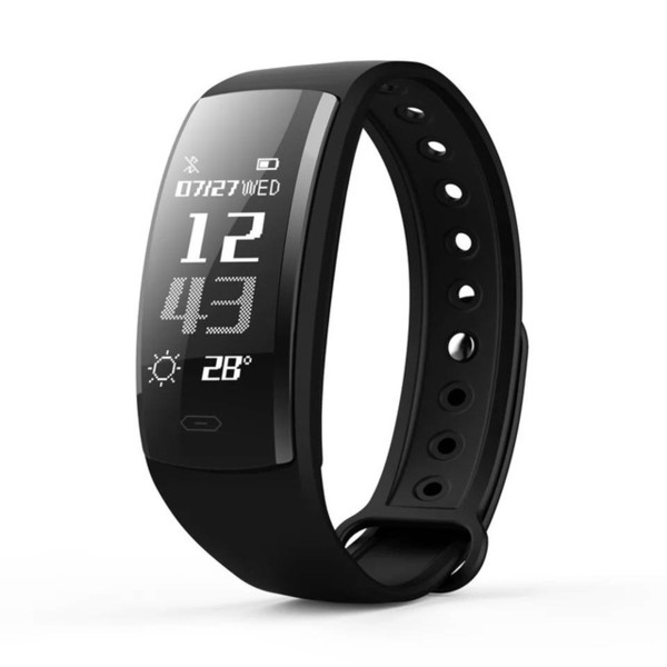 QS90 Smart Bracelet Watch Blood Pressure Heart Rate Monitor Smart Watches OLED Screen IP67 Fitness Tracker Smartwatch For iPhone Android