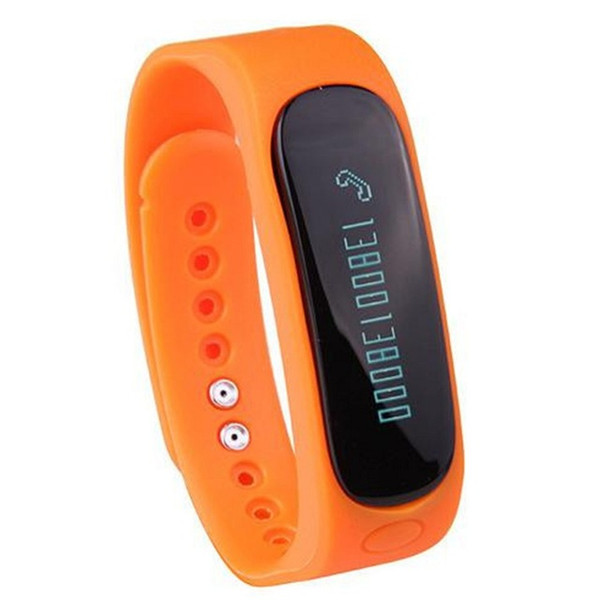 E02 Smart Bracelet Watches Waterproof Bluetooth Activity Tracker Bracelet Band Call SMS Remind Sport Watch Connecte For Iphone Android Watch