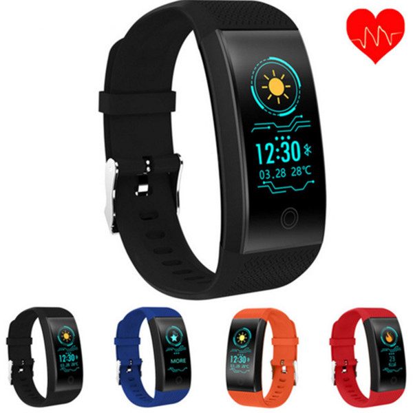 QW18 Smartwatch 2018 Smart Health Fitness Tracker Wrist band Heart Rate Monitor Pulsometer Smart Bracelet Clock Watch IP68