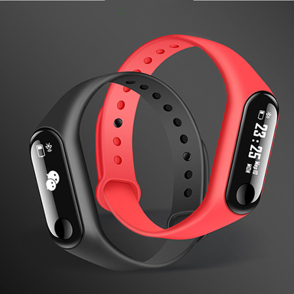 New M3 Smart Bracelet Fitness tracker Smart Watch with Heart Rate Waterproof Bracelet Pedometer Wristband For IOS and Android Cellphone