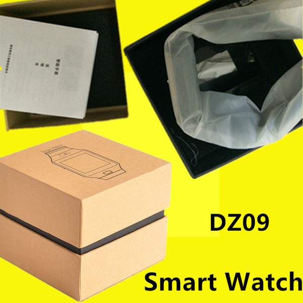 2018 DZ09 Smart Watch Dz09 Watches Wristband Android Watch Smart SIM Intelligent Mobile Phone Sleep State Smart watch Retail Package