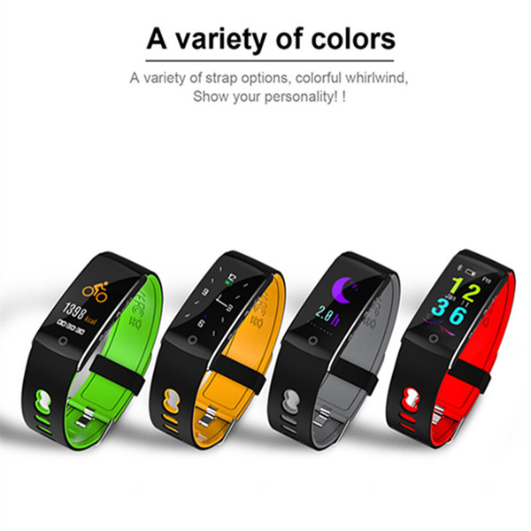 Newest Corol Smart Movement Bracelet F10 Sports Pedometer waterproof IP68 Swimming smart band Heart rate Monitor Fitness track Wristband