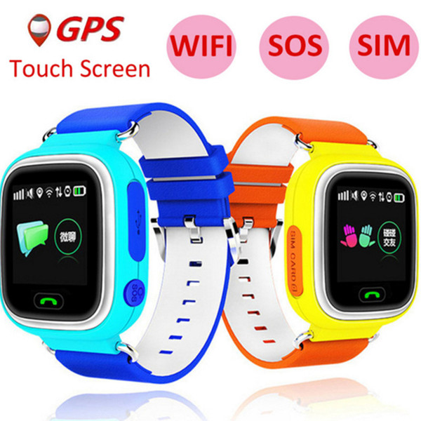 Q90 Bluetooth Smartwatch with GPS WiFi LBS for iPhone IOS Android Smart Phone Wear Clock Wearable Device Smart Watch 3 Colors DHL