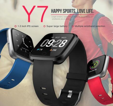 Y7 Smart Fitness Bracelet band 3 ID115 Plus Blood Pressure Oxygen Sport Tracker Watch Heart Rate Monitor Wristband Fast Ship