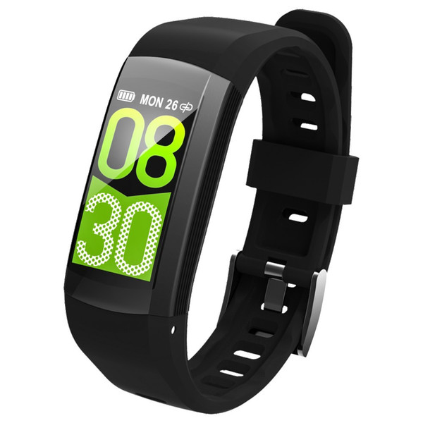 S906 0.96 inch Color Screen Smart Athletic Bracelet GPS Sports Track IP68 Class Waterproof Dynamic Heart Rate Meter Step Outdoor