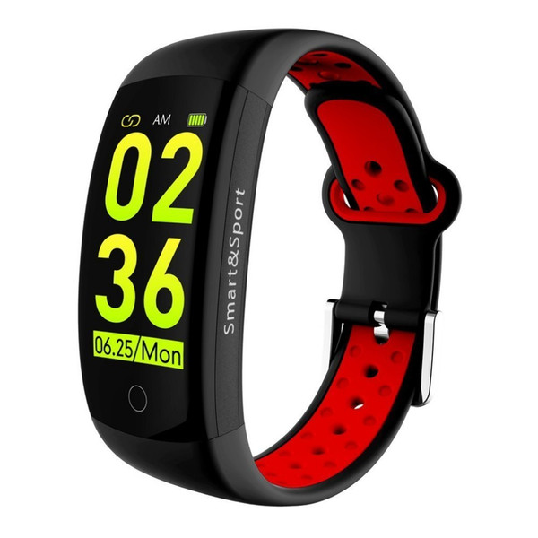 Color screen smart bracelet Q6S dynamic UI real-time heart rate monitoring information push call reminder ip68 waterproof