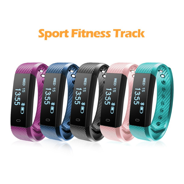 ID115 Smart Band Bracelet Step Calories Counter Pedometer Calorie Sleep Monitor Vibrating Wrist Connect Android&IOS Phone