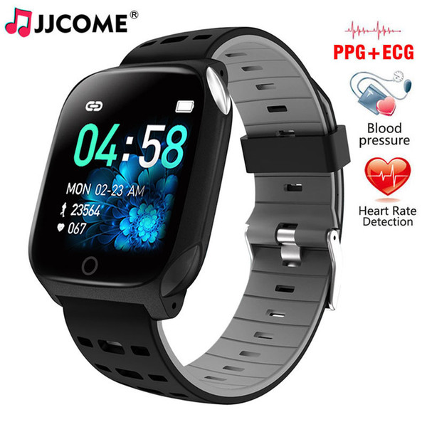 F16 Smart Bracelet ECG Monitoring Bluetooth Clock Blood Pressure Watch Call Reminder Sleep Tracker Smart Band Health Wristband For Women Men