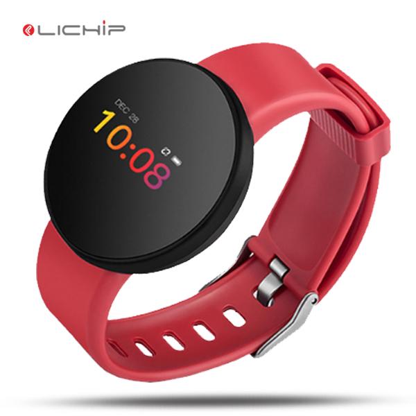 LICHIP L231 smart bracelet reloj inteligente watch wristband for android ios phone with heart rate monitor round screen D3 Waterproof