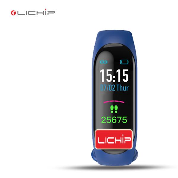 LICHIP L214 smart bracelet band heart rate colorful screen wristband m3 m3c m2 bracelet watch IP67 waterproof