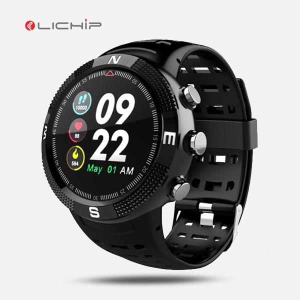 LICHIP GPS tracker L245 Smart watch phone smart bracelet IP67 ip68 waterproof wireless sport GPS smartwatch for mens women reloj inteligente