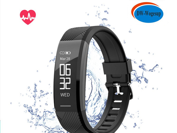 C11 OLED Smart Bracelet data storage and heart rate fatigue sleep monitor,Compatible Android4.4 above,iOS 8.0 above,FlagFit2.0 APP