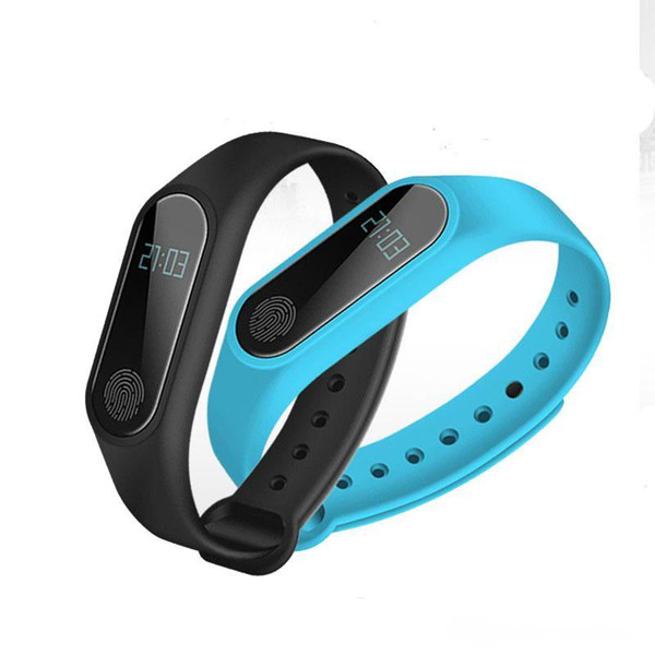 M2 Fitness Tracker Watch Band Heart Rate Monitor Waterproof Activity Tracker Smart Bracelet Pedometer Call Remind Health Smart Wristband