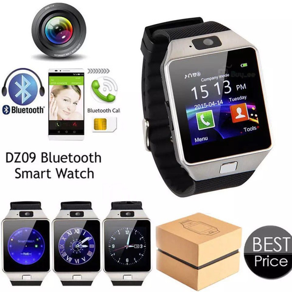 DZ09 Smart Watch Dz09 Watches Wristband Android Watch Smart SIM Intelligent Mobile Phone Sleep State Smart watch Retail Package