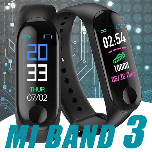 M3 Smart Band Bracelet Heart Rate Watch Activity Fitness Tracker pulseira Relógios reloj inteligente PK fitbit XIAOMI apple watch