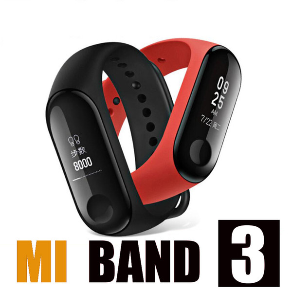 MI BAND 3 Smart Band Bracelet Heart Rate Watch Activity Fitness Tracker pulseira Relógios reloj inteligente PK fitbit XIAOMI apple watch