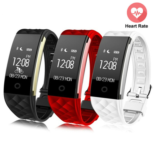 S2 Smart Wristband Heart Rate Monitor IP67 Sport Fitness Bracelet Tracker Bluetooth For Android IOS PK miband 2