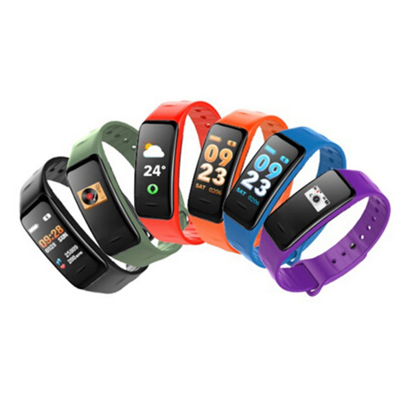 C1S Fitness Trackers Smart Bracelet Activity Heart Rate Blood Pressure Monitor Ip67 Waterproof Smart Wristand For ios Android Smartphone