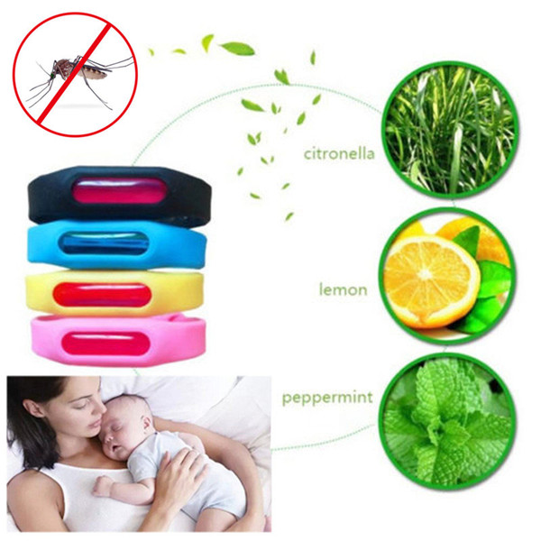 Anti Mosquito Pest Insect Bugs Repellent Repeller Wrist Band Bracelet Wristband 2018 wholesale Mosquito Killer 2-3Month Use