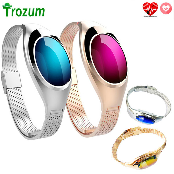 Z18 Smart Bracelet Band Blood Oxygen Heart Rate Call reminder Luxury Fashion Smartband Wristband Wrist Watch for Woman gift