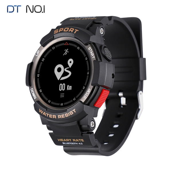 F6 smart watch step swimming outdoor sports level IP68 waterproof Bluetooth push heart rate detection watch