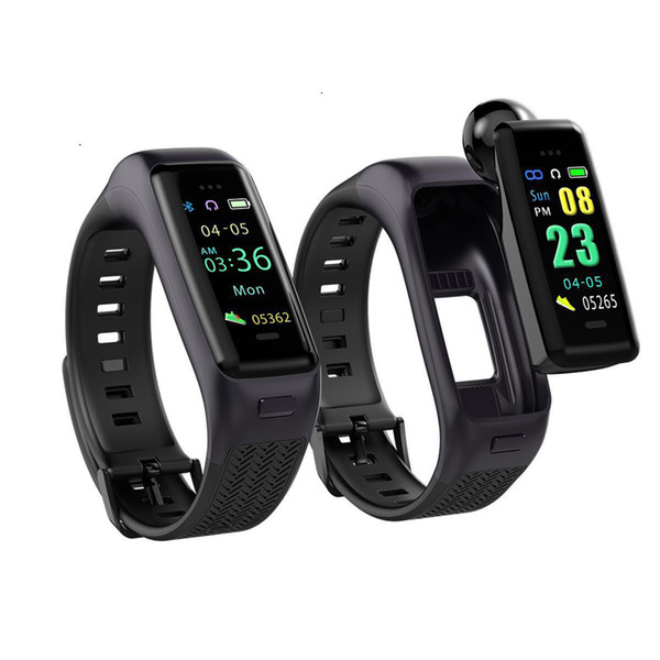 Smart Bracelet Bluetooth Call Reminder Smart Device Heart Rate Monitoring Color Screen Bluetooth Headset Bracelet Wholesale