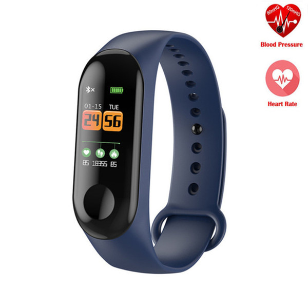 New Color Display Smart Band with Heart Rate Blood Oxygen Monitor IP67 Waterproof Fitness Bracelet Activity Tracker For iPhone Android Phone