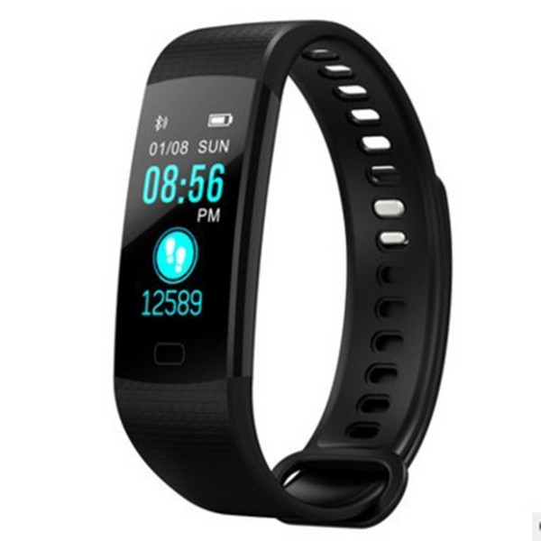 Bluetooth Smart Bracelet Y5 Smart Wirstband Color Display Call/SMS/App Push Fitness Tracker Health Tracker Smart Band