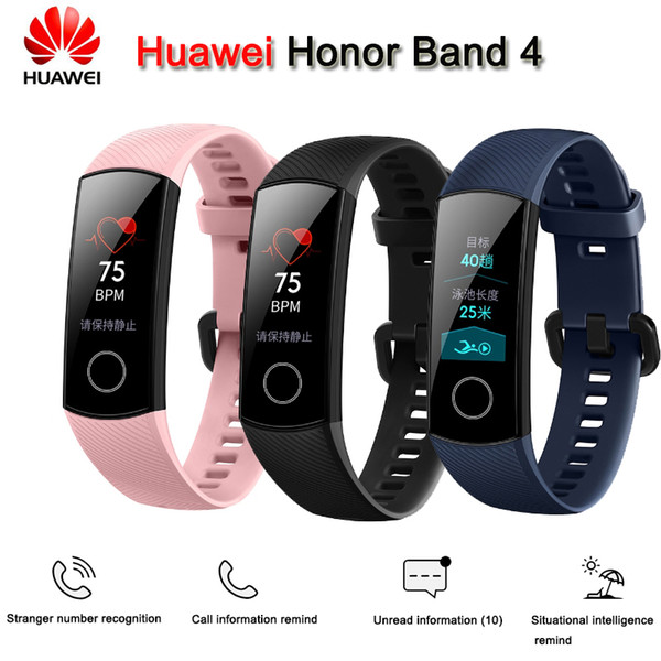 Original Huawei Honor Band 4 Smartband Wristband AMOLED Color 0.95